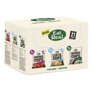 Eat Real Variety Box, 21 Pkt (Quinoa, Humus,Lentil)