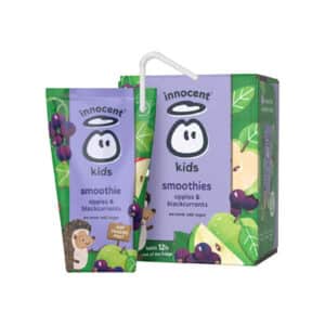 Innocent Kids Apples & Blackcurrants Smoothies 4 x 150ml