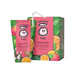 Innocent Kids Peaches, Passion Fruits & Oranges Smoothies 4 x 150ml