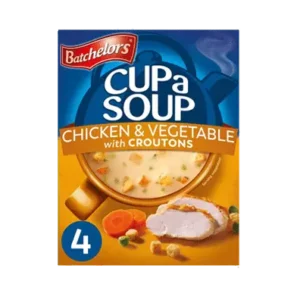 Batchelors Cup a Soup Chicken & Vegetable with Croutons 4 x 110g