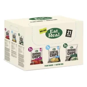 Eat Real Variety Box, 21 Pkt (Quinoa, Humus,Lentil)
