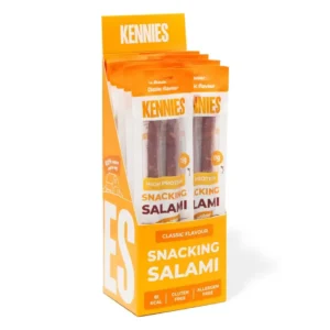 Kennies Classsic Flavour Snacking Salami 12x30g