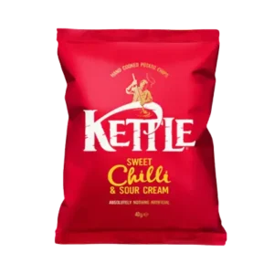 Kettle Sweet Chilli & Sour Cream Potato Crisps 18 x 40g