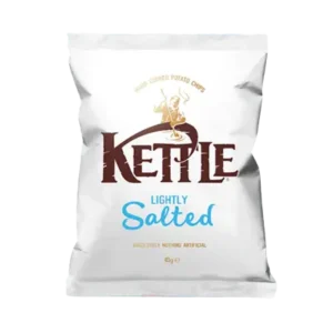 Kettle Lightly Salted Potato Crisps 18 x 40g