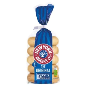 New York Plain Bagels (5's)