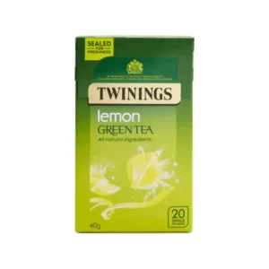 Twinings Pure Lemon Green Tea 20 Single Tea Bags