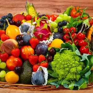Deluxe Fruit and Veg Gift Basket