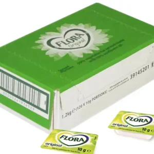 Flora Spreadable Portions 100 x 10g