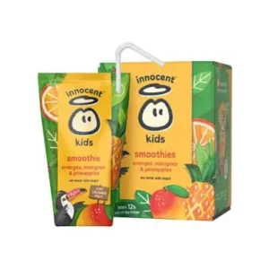Innocent Kids Oranges, Mangoes & Pineapples Smoothies 4 x 150ml