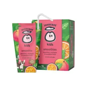Innocent Kids Peaches, Passion Fruits & Oranges Smoothies 4 x 150ml