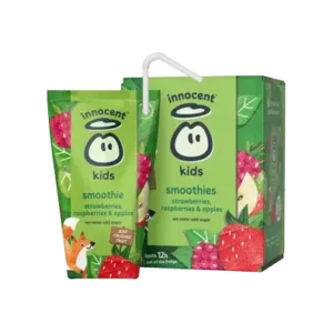Innocent Kids Strawberries Raspberries & Apple Smoothies 4 x 150ml